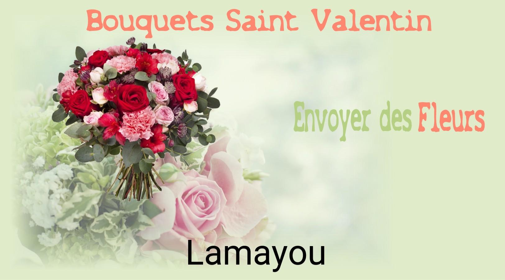 Roses de Saint-Valentin livrées à Lamayou